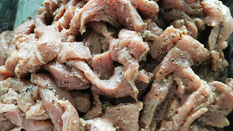 鸭肉保水